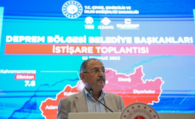 Bakan Özhaseki: Sıfır toleransla önümüze bakmamız icap ediyor