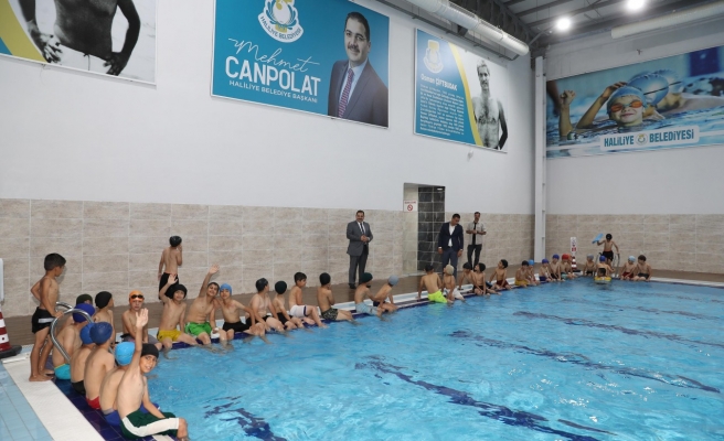 Haliliye’de gençler yazı sporla geçiriyor