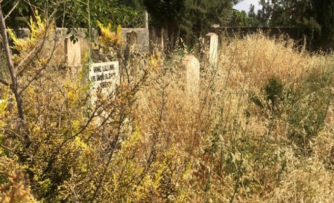 Karaköprü’de aile mezarlığı bakım bekliyor