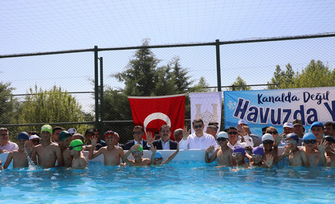 Şanlıurfa Valiliği 5 adet portatif havuz yaptı