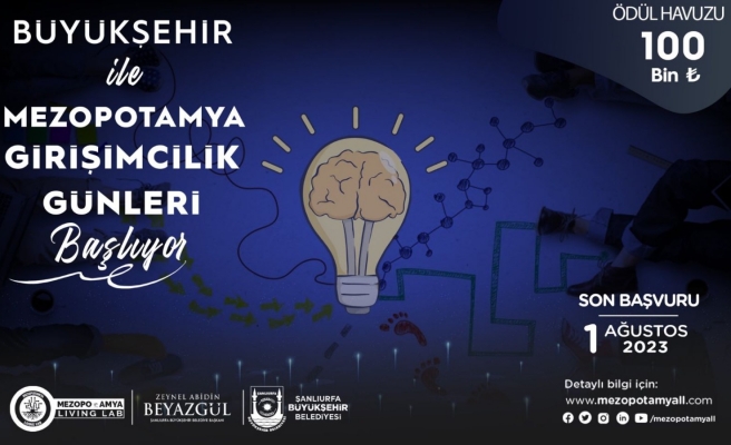 Mezopotamya Lıvıng Lab girişimcilik günleri düzenlenecek