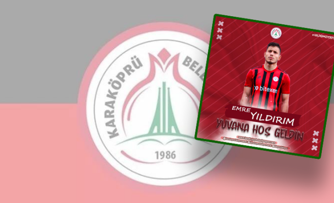 Karaköprü Belediyespor oyuncusu Emre Yıldırım ile sözleşme imzaladı
