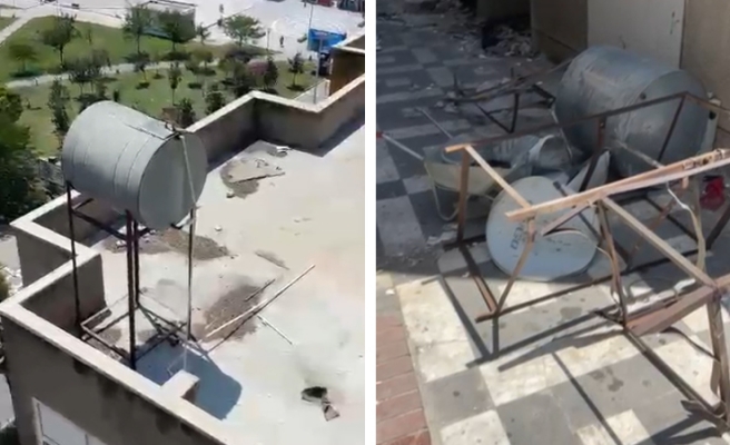 Haliliye’de boşaltılan binalar yağmalanıyor