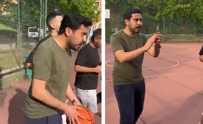 Urfalı fenomenden basketbol videosu