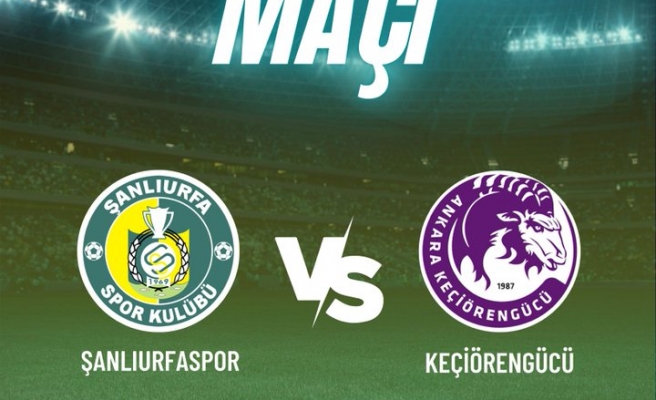 Urfalı futbolseverlere müjde sarı yeşilli ekip ilk maçına çıkıyor.