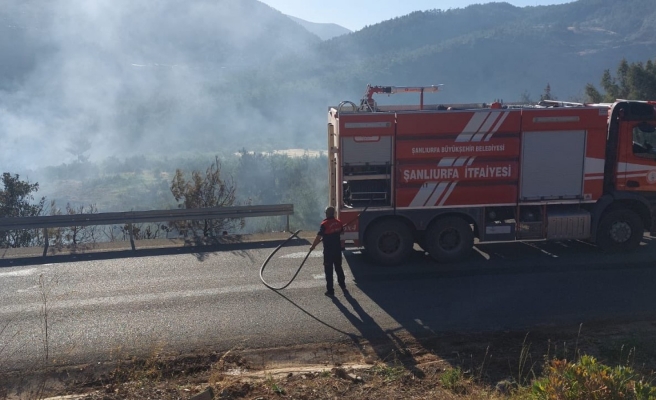 Şanlıurfa İtfaiyesi destek için Belen'de!