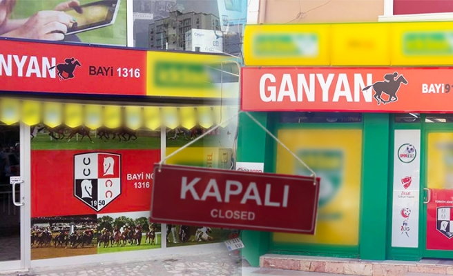 Urfa’da ganyan bayileri kepenk kapattı