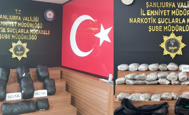 Şanlıurfa'da uyuşturucu operasyonu! Gözaltılar var...