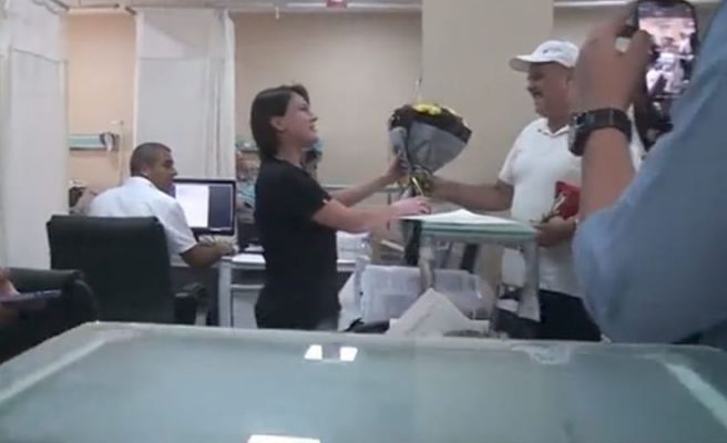 Urfa'daki hasta kendisini iyileştiren doktoru unutmadı