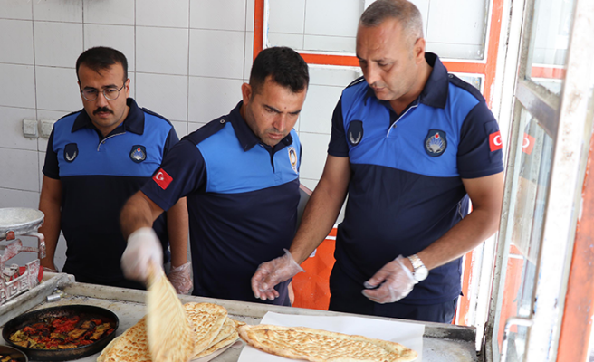 Haliliye'de zabıta fırın denetimlerini sürdürüyor