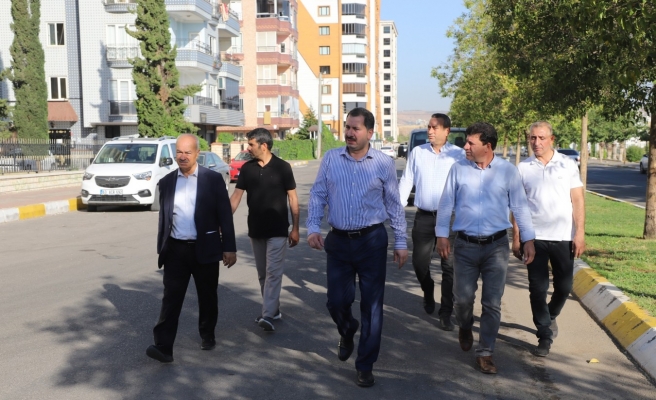 Başkan Baydilli'nin ilçedeki saha gezileri devam ediyor