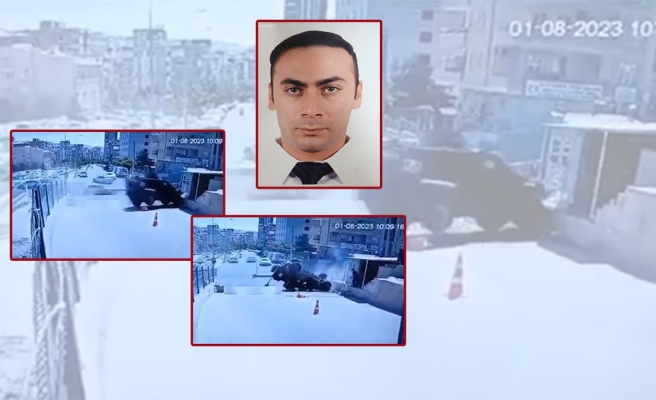 Urfa’da polisin şehit olduğu kazanın görüntüleri