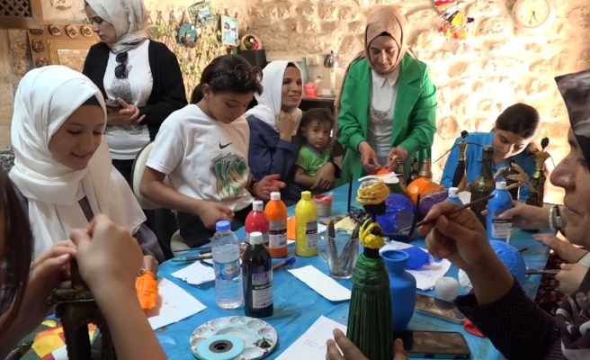 Sanat Sokağı’ndaki kurslara ilgi yoğun