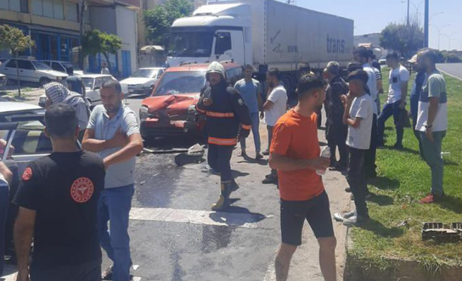 Urfa'daki trafik kazasında 2 kişi yaraland