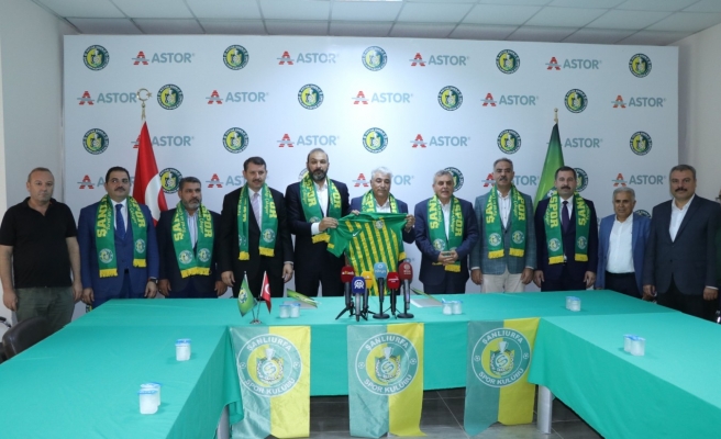Astor Enerji, Şanlıurfaspor’un isim sponsoru oldu