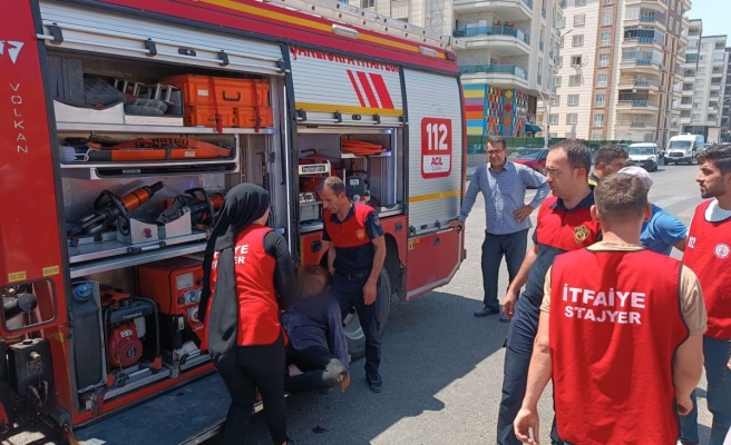 Haliliye'de sulama kanalında akıntıya kapılan kadın kurtarıldı