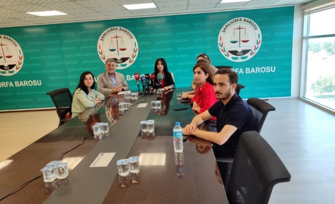 Şanlıurfa Barosu’ndan kadın cinayetine tepki