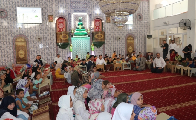 Urfa’da yaz Kur’an kursları sona erdi