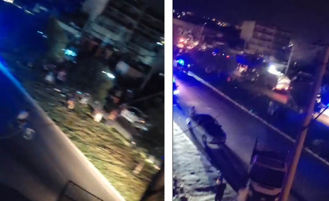 ​​​​​​​Urfa'da elektrik kesintilerini protesto eden mahalleli caddeyi trafiğe kapattı