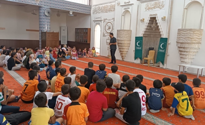 Yeşilay'dan Kur’an kursu öğrencilerine eğitim