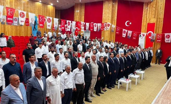MHP Şanlıurfa’da ilçe kongrelerini tamamladı!