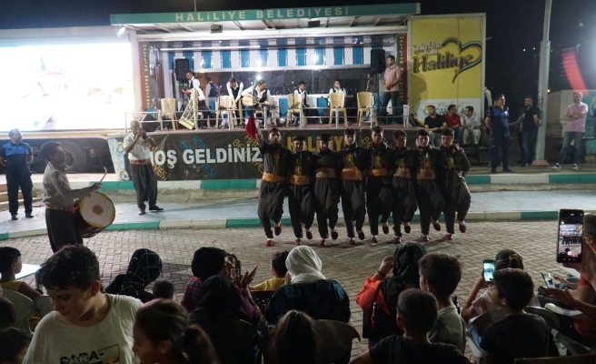 Haliliye’de yaz konseri coşkusu devam ediyor