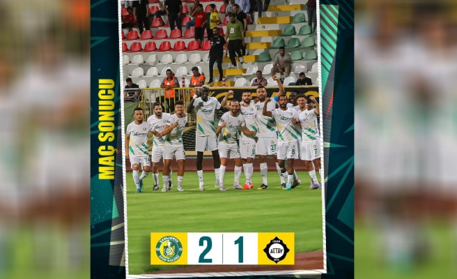 Astor Enerji Şanlıurfaspor'dan ilk maçında galibiyet!