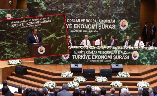 Başkan Yetim TOBB Ekonomi Şurası’nda konuştu