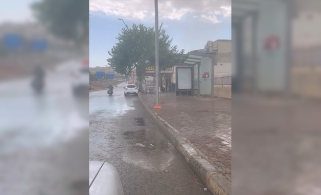 Urfa’da yazın ortasında sürpriz yağmur