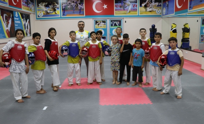 Haliliye’de gençlerden salon sporlarına yoğun ilgi