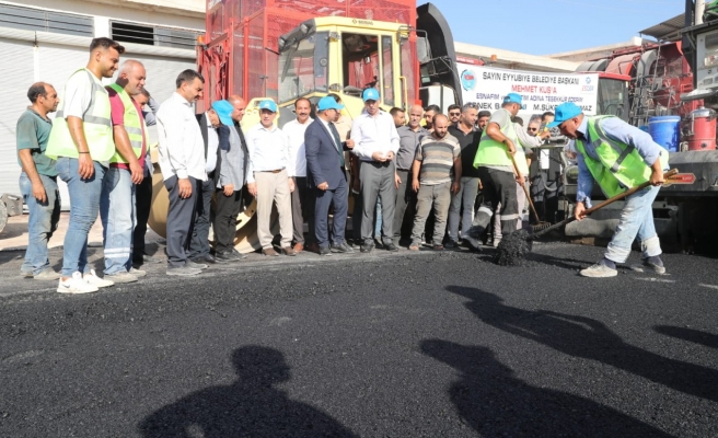 Eyyübiye'de esnafın 13 yıllık hasreti sona eriyor