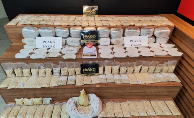 Urfa’da kilolarca uyuşturucu ele geçirildi