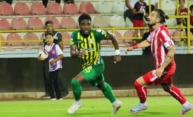 İlk yarıda gol Şanlıurfaspor'un rakibinden