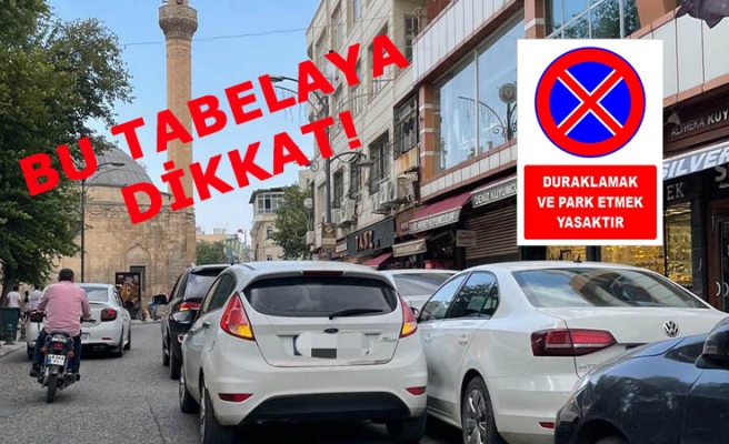 Şanlıurfa’da emniyetten ‘park’ uyarısı!