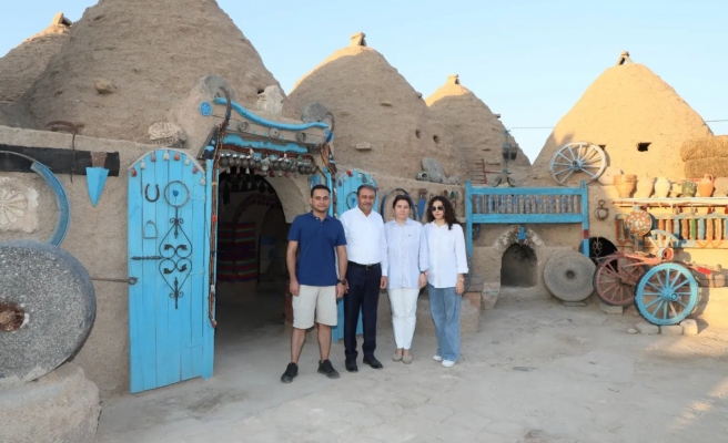 Vali Şıldak Urfa'yı tanıma gezilerine Harran ile devam etti