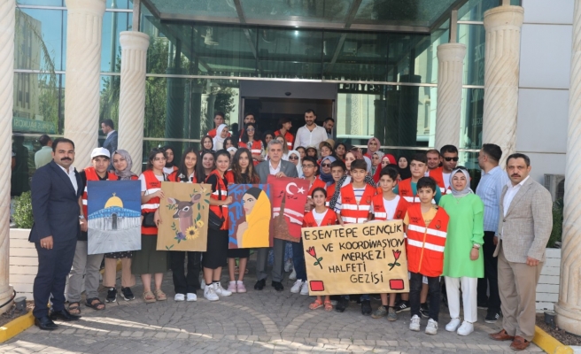 Büyükşehir’den gençlere Halfeti gezisi