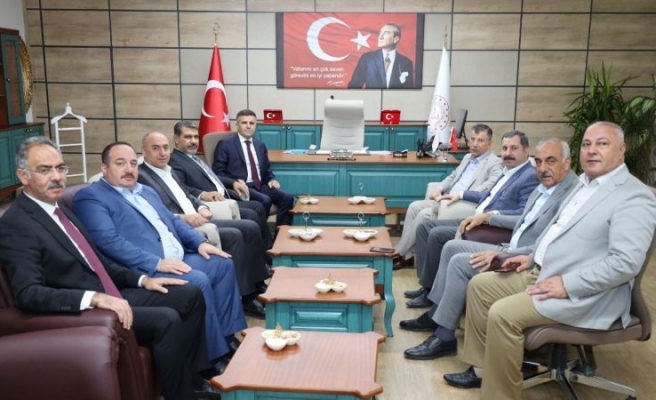 Urfa'da milletvekili ve belediye başkanlarından Asım Sultanoğlu'na ziyaret