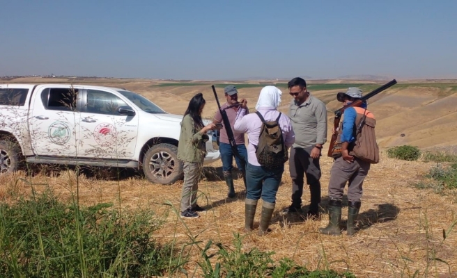 Urfa’da yasa dışı avcılık yapan 4 kişiye ceza