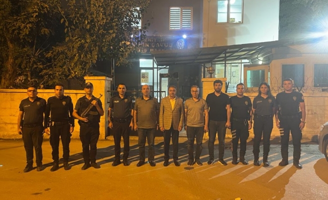 Vali Şıldak’tan polis merkezlerine ziyaret