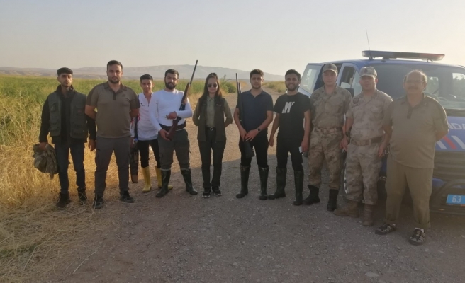 Urfa'da yasa dışı avcılık yapan 1 kişiye ceza
