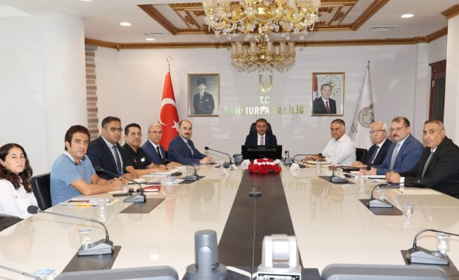 Mekânsal adres kayıt sistemi toplantısı Vali Şıldak başkanlığında yapıldı