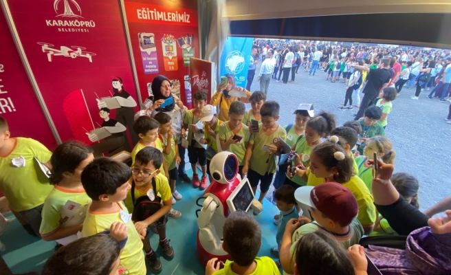 Karaköprü Belediyesi Teknofest İzmir’de yerini aldı