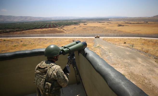 Suriye'den Türkiye'ye yasa dışı yollarla girmeye çalışan 1 kişi yakalandı