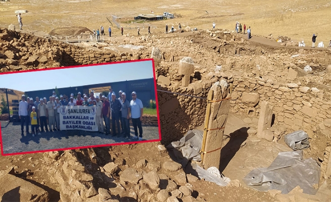 Urfa’daki bakkallar Karahantepe gezisiyle stres attı