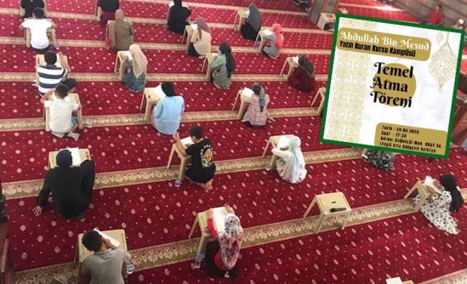 Urfa’ya 200 kişilik yatılı Kur’an kursu