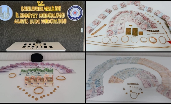 Urfa emniyeti 24 milyon liralık vurgunu önledi