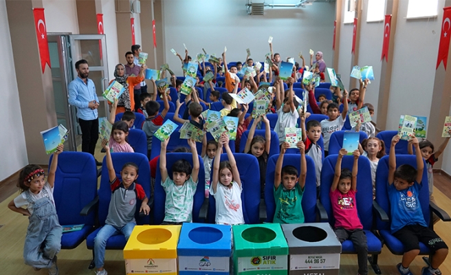 Karaköprü’de 7 yıldır öğrencilere sıfır atık eğitimi veriliyor
