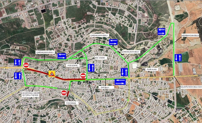 Balıkayağı Köprülü Kavşak çalışması nedeniyle yol kapanacak