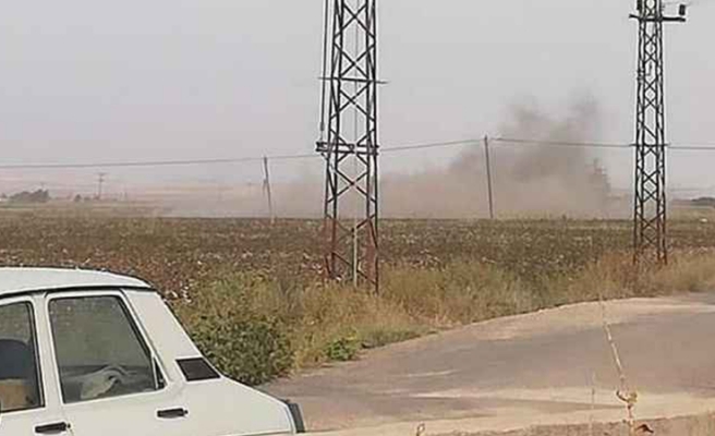 Suriye’den atılan havan mermisi Ceylanpınar’a düştü