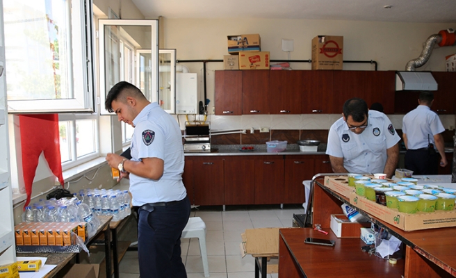 Karaköprü'de okul kantinlerinde denetim